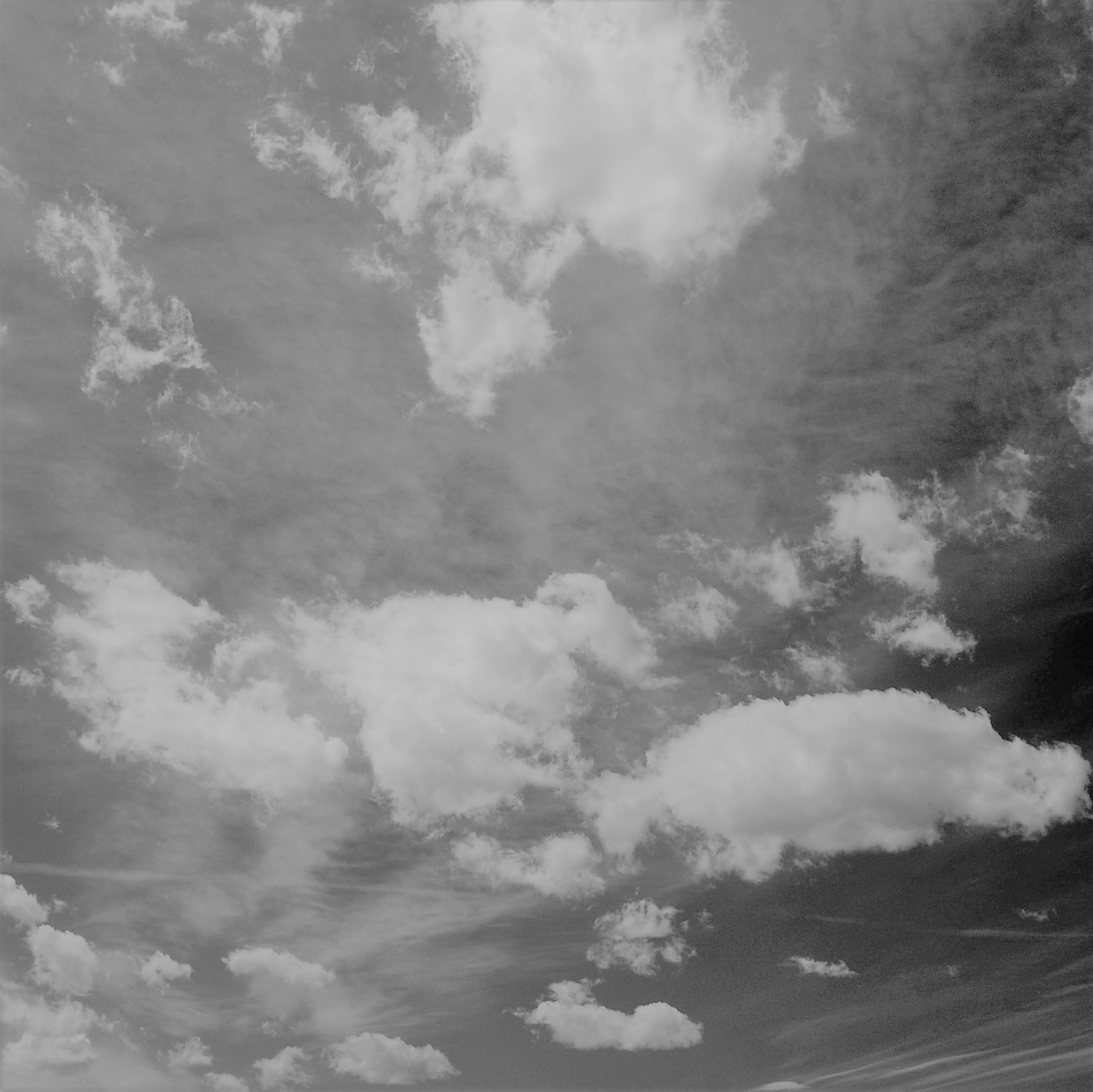 Wolken am Himmel ls Sinnbild für einen Motivationsspruch