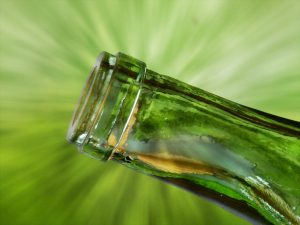 Grüner Flaschenhals
